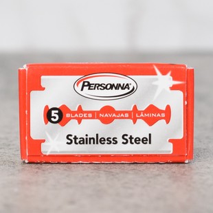 Personna Stainless Steel 剃须刀片5盒装 美国亚马孙购入