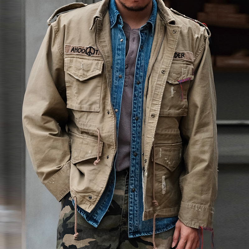 中古Remake商店美式复古夹克