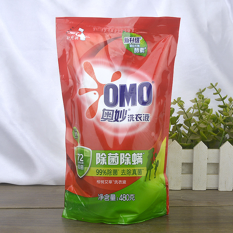 家用除菌袋装洗衣液奥妙艾草香