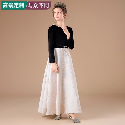 儿童演讲朗诵指挥生日宴会晚礼服