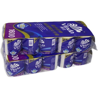 维达蓝色经典四层卷筒纸160克