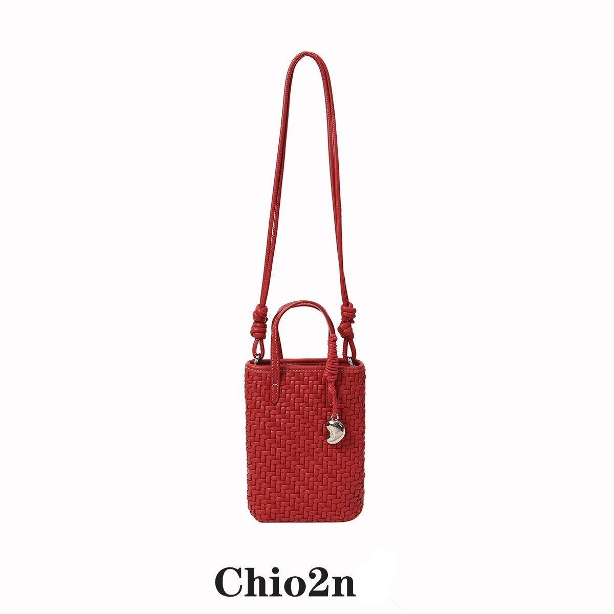 南风Chio2nd 阳光云朵托特包包女夏天编织手机包手提单肩斜挎小包