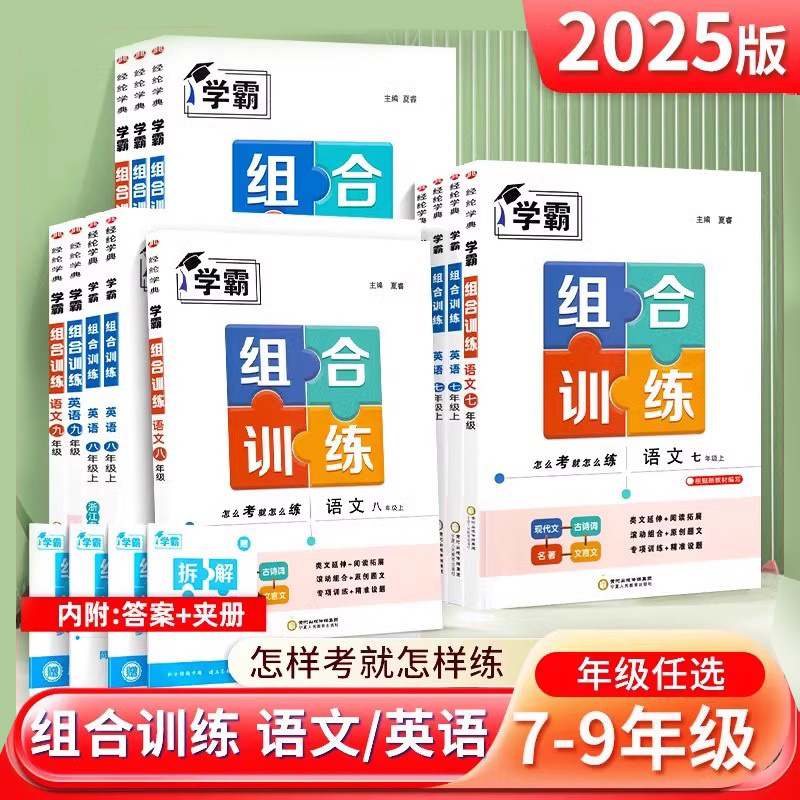 学霸题中题组合训练江苏专用