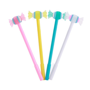 创意文具糖果造型中性笔复古水果糖学生黑色签字水笔奖品礼物