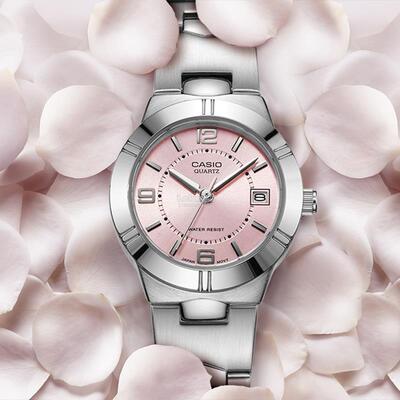 卡西欧学生金属简约风石英表