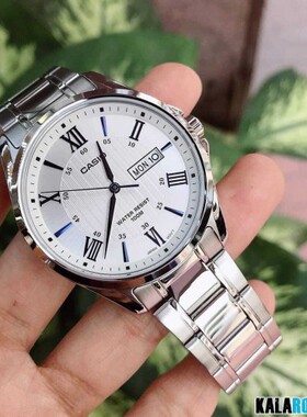 Casio卡西欧手表男商务简约MTP-1384D-7A男士手表时尚潮流石英表