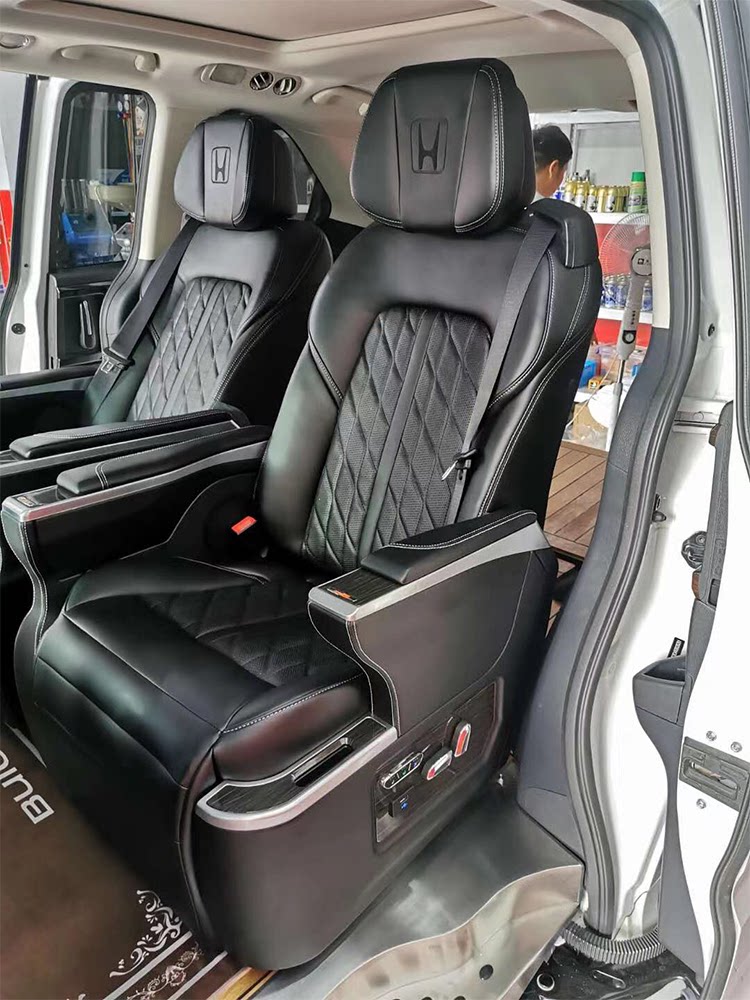 适用于奥德赛航空座椅改装艾力绅太空椅安装中排电动座椅款沙发床