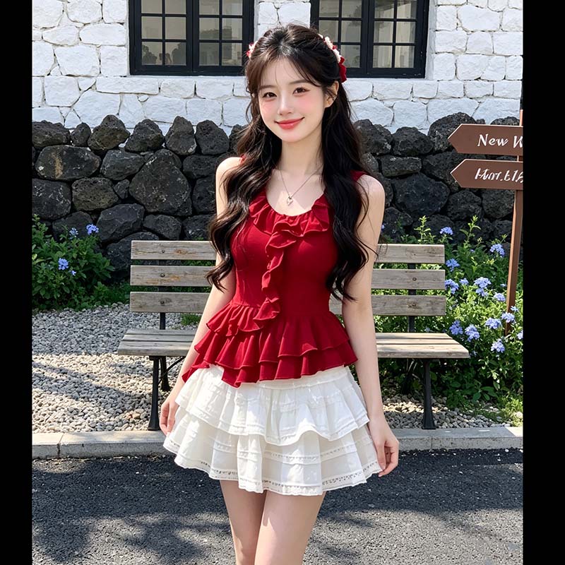超火小个子绝美时尚约会套装