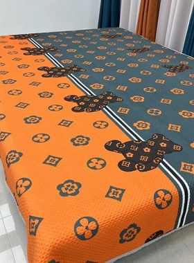 多功能四季炕盖三层夹棉榻榻米床盖双人床单农村炕垫双面两用铺盖