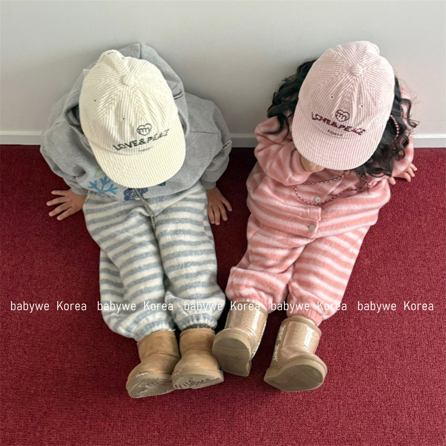 minimal▲BabyWe韩国代购25冬儿童醋酸毛绒条纹加厚绒裤女童卫裤,童装/婴儿装/亲子装,裤子,淘宝优惠券,粉丝福利购,淘宝优惠卷