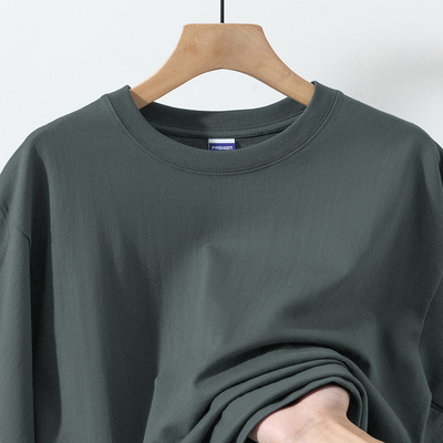 200g重磅纯棉t恤男短袖夏