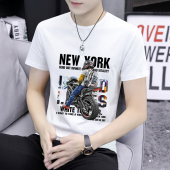 新品 夏季 薄款 上衣男装 百搭 短袖 潮牌流时尚 t恤男款