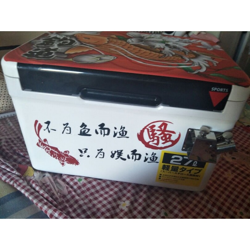 达瓦钓箱贴纸钓鱼个性潮流车搞笑图片