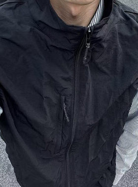 山系机能工装马甲男运动无袖外套