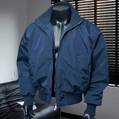 美式飞行夹克男廓形短款工装外套