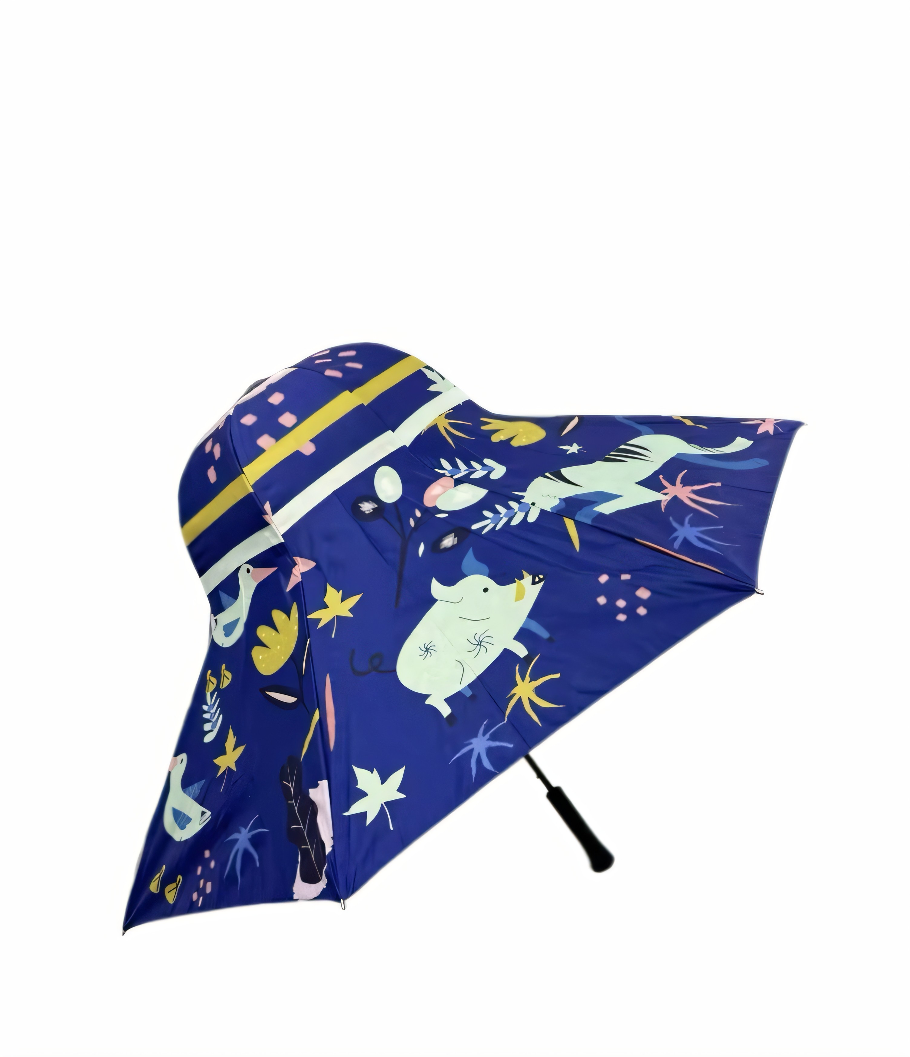 轻奢帽型晴雨伞女文艺高端创意太阳伞个性异形特色伞高颜值学生伞