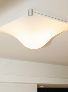 Boll意大利“气泡‘壁灯法式奶油设计师咖啡店中古玻璃吸顶包豪斯