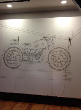 Drawbot步进电机拉线舵机彩色绘图仪自动墙画机器人创客项目套件