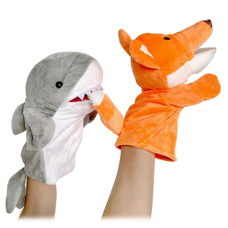 Animal Hand Finger Puppet Plushed Doll Educational Baby Toys 玩具/童车/益智/积木/模型 其它玩具 原图主图