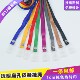 1cm宽皮条扣铆钉挂绳印字工号牌参赛证证件卡挂牌绳展会卡吊牌绳