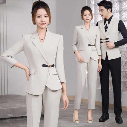 夜场dj公主服夜场KTV制服套装男女秋冬少爷正装职业工作服高级西