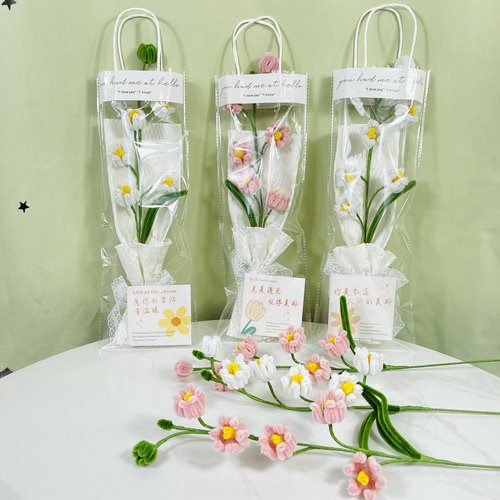 铃兰花扭扭棒材料包520母亲节日送礼情人节团建仿真花创意手工diy