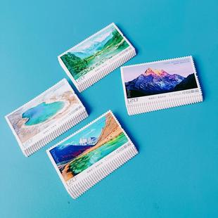 120分稻城亚丁纪念邮票 5套20枚120分邮票可邮寄80分寄信打折邮票