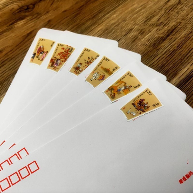 2二十四节气系列信封 秋6图(6种图案不同)