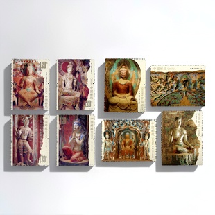 莫高窟邮票120分邮票可邮寄纪念打折寄信套票收藏