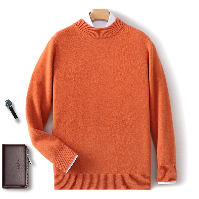 2025秋冬季新款半高领羊毛衫
