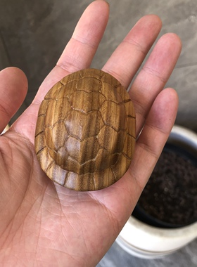 精品绿檀木木作精雕刻富甲一方富甲天下手把件把玩文玩小礼品