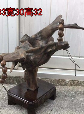 四川乌木打磨自然一物一拍摆件