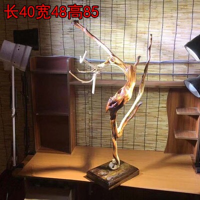 精品太行山崖柏木随行双色料虎皮纹摆件一物一拍700号收藏品