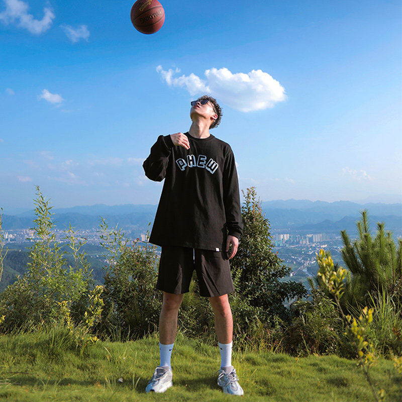 嘻哈印花百搭潮牌卫衣长袖