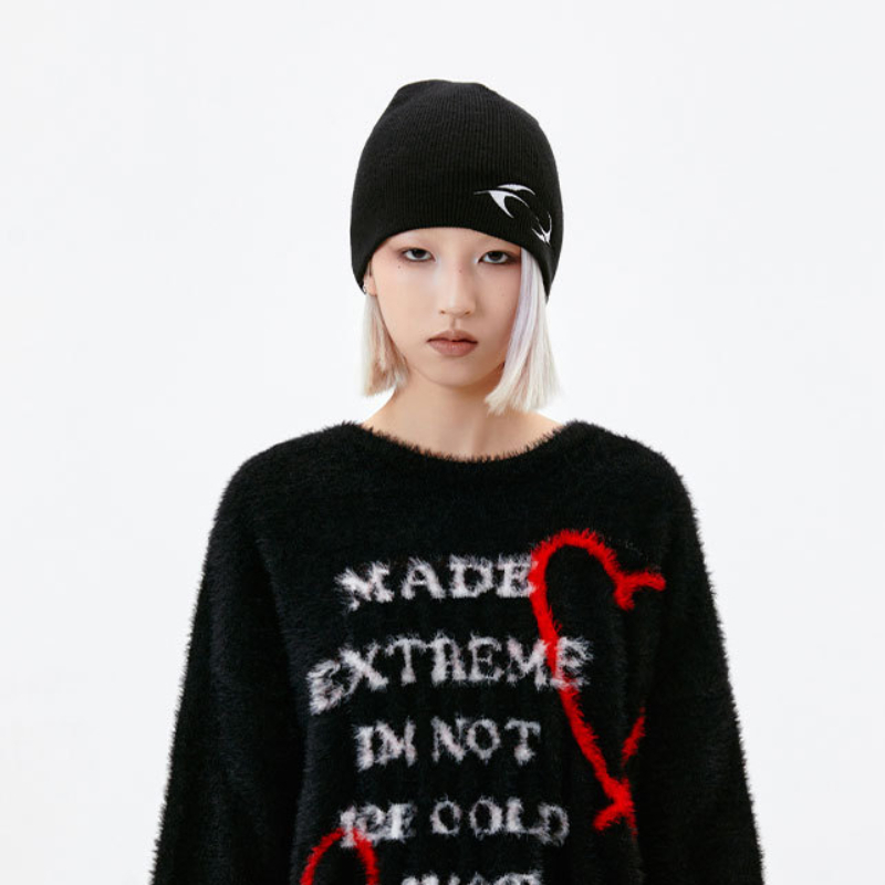 潮牌毛线帽运动休闲嘻哈保暖