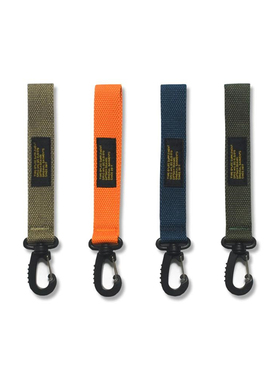 ATTACH日系多功能帆布腰带挂扣配饰工装挂件钥匙扣背包挂绳配件