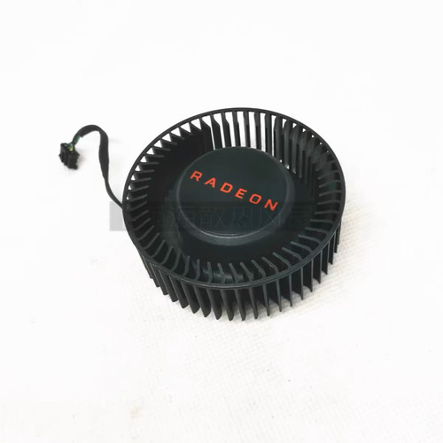 蓝宝石公版 RX580 RX570 RX480 RX470白金 直径6.6CM涡轮显卡风扇