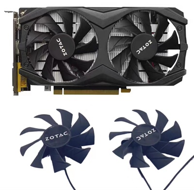 索泰显卡风扇GTX1050Ti4G毁灭者