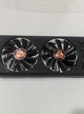 原装讯景rx5500 rx5600 rx5700 黑狼，战狼版显卡散热风扇带外壳