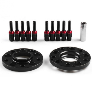 配M12 适用宝马轮毂改装 2只装 72.56mm 1.5螺栓 垫片法兰5x120