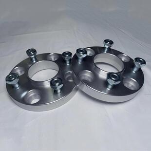 轮毂改装车轮变位器转距法兰盘4x108中心孔63.4mm厚15-50mm