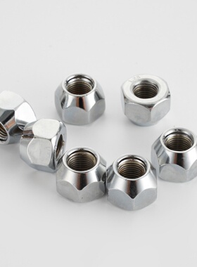 轮毂螺丝螺母21对边M12x1.25/1.5 14x1.5 1/2-20 9/16-18长16mm