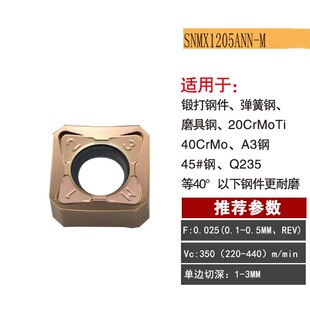 SNMX1205ANN-GM DP5320 DP5420通用材质钢不锈钢加工刀片
