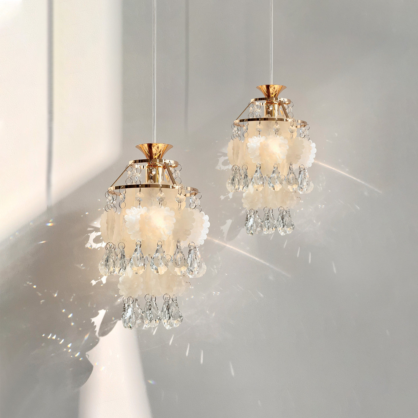 法式复古水晶吊灯轻奢唯美贝壳床头小吊灯客厅玄关阳台灯民宿吊灯,家装灯饰光源,床头/玄关/吧台/过道吊灯,淘宝优惠券,粉丝福利购,淘宝优惠卷