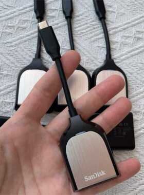 SanDisk闪迪SD卡闪迪至尊超极速USB-C 相机读卡器SDDR-409 UHS-II