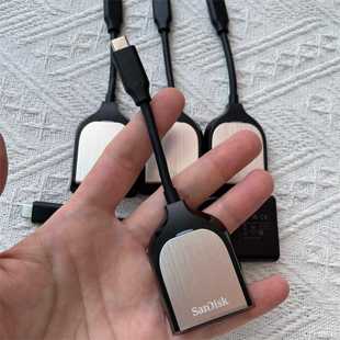 SanDisk闪迪SD卡闪迪至尊超极速USB-C 相机读卡器SDDR-409 UHS-II