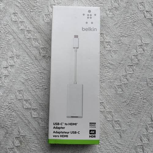 Belkin贝尔金HDMI4Kusb-c转HDMI高清 usb-c转HDMI高清数据线