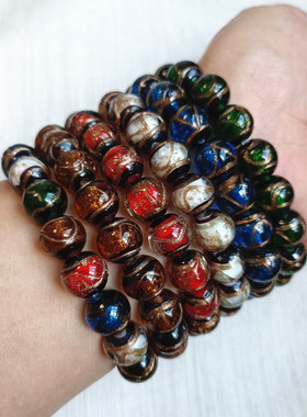 男女通用琉璃香灰甜美手串时尚