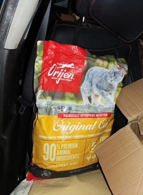 现货Origen原始猎食渴望草本鸡肉无谷全猫粮成猫幼猫5.4公斤