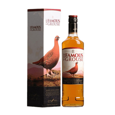 英国原装进口威雀调配苏格兰威士忌700ml Famous Grouse洋酒烈酒